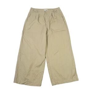 Madewell Harlow Wide Leg Linen Blend High Rise Trendy Pants US Women's 4 New